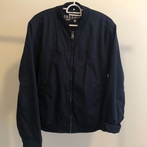 Navy blue Bomber jacket